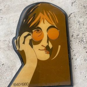 Wood John Lennon The Beatles Wall Decor